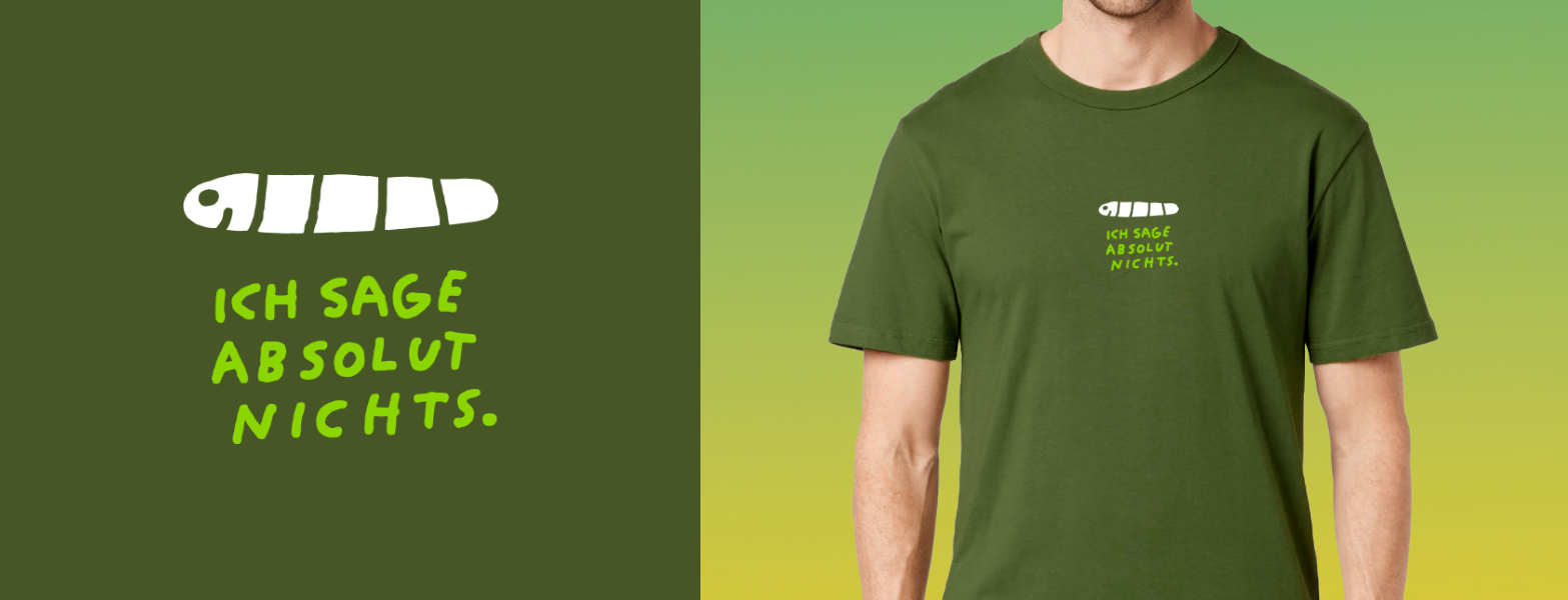 Ich sage absolut nichts - Rumpfkluft | T-Shirt-Kollektion von Katz & Goldt