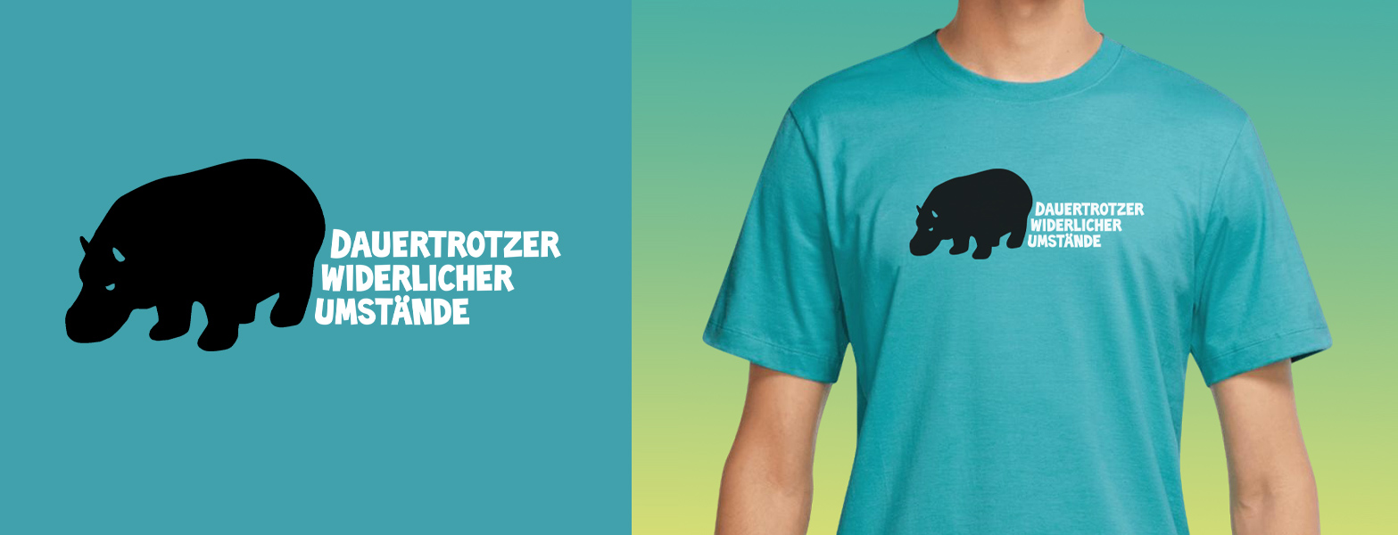 Dauertrotzer widerlicher Umstände - Rumpfkluft | T-Shirt-Kollektion von Katz & Goldt