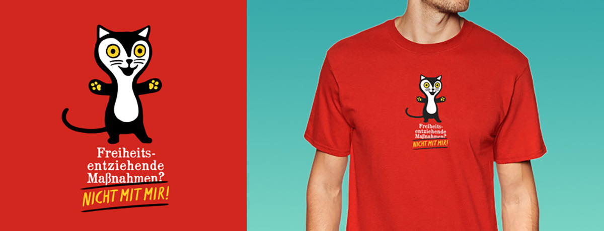 Freiheitsentziehende Maßnahmen? Nicht mit mir - Rumpfkluft | T-Shirt-Kollektion von Katz & Goldt