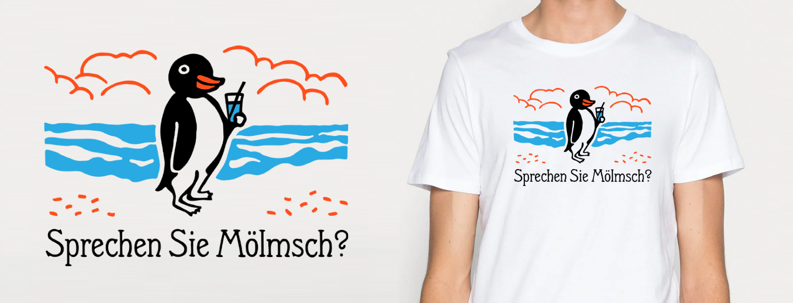 Sprechen Sie Mölmsch - Rumpfkluft | T-Shirt-Kollektion von Katz & Goldt