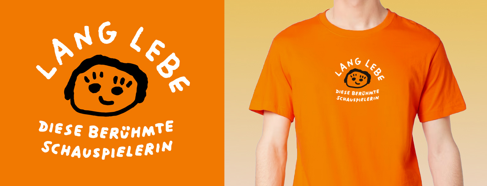 Lang lebe diese berühmte Schauspielerin - Rumpfkluft | T-Shirt-Kollektion von Katz & Goldt