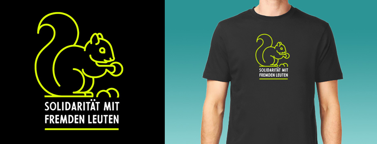 Solidarität mit fremden Leuten - Rumpfkluft | T-Shirt-Kollektion von Katz & Goldt