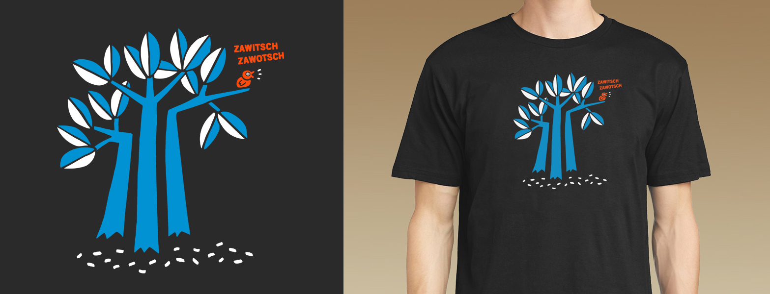 Zawitsch Zawotsch - Rumpfkluft | T-Shirt-Kollektion von Katz & Goldt